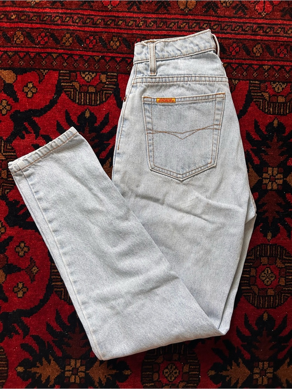 Vintage Jordache Light Wash Women's Jeans - Classic High-Rise